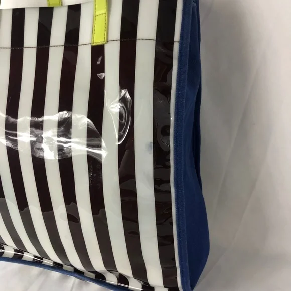 Henri Bendel NY Plastic PVC Canvas Tote - Picture 4 of 8